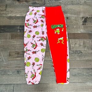 The Grinch Fleece Pajamas Pants Bottoms Christmas Holiday M
